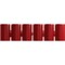 Ekena Millwork Premium 1 1/4" Barn Door Flat Track Extension Hardware for 1 3/8" Door, Regal Red GB60013EXXRR - alternate 5